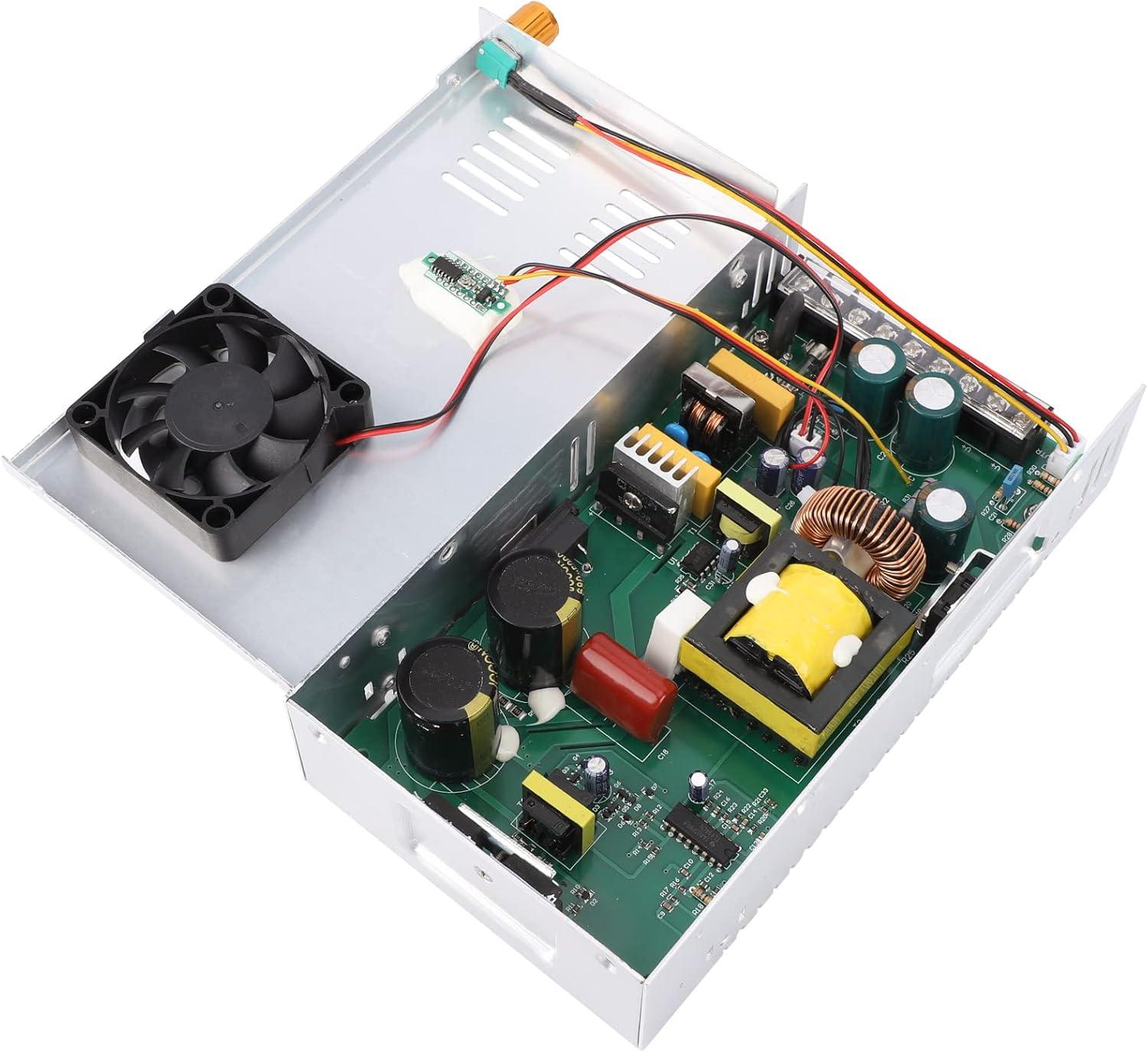 imageDROK 48V Power Supply AC 110V220V to DC 048V 10A 480W Buck Converter Adjustable Variable LED Adapter Regulated 5V 12V 24V 30V 36V 48V Volt Voltage Transformer 10A Amp Charger for Lab CCTVSingle Display Fix Current