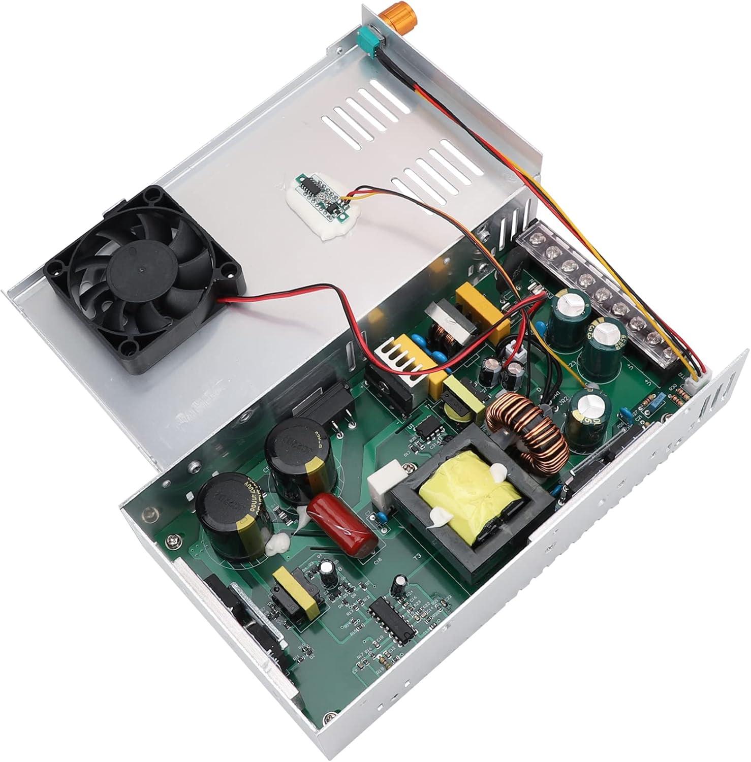 imageDROK 48V Power Supply AC 110V220V to DC 048V 10A 480W Buck Converter Adjustable Variable LED Adapter Regulated 5V 12V 24V 30V 36V 48V Volt Voltage Transformer 10A Amp Charger for Lab CCTVSingle Display Fix Current