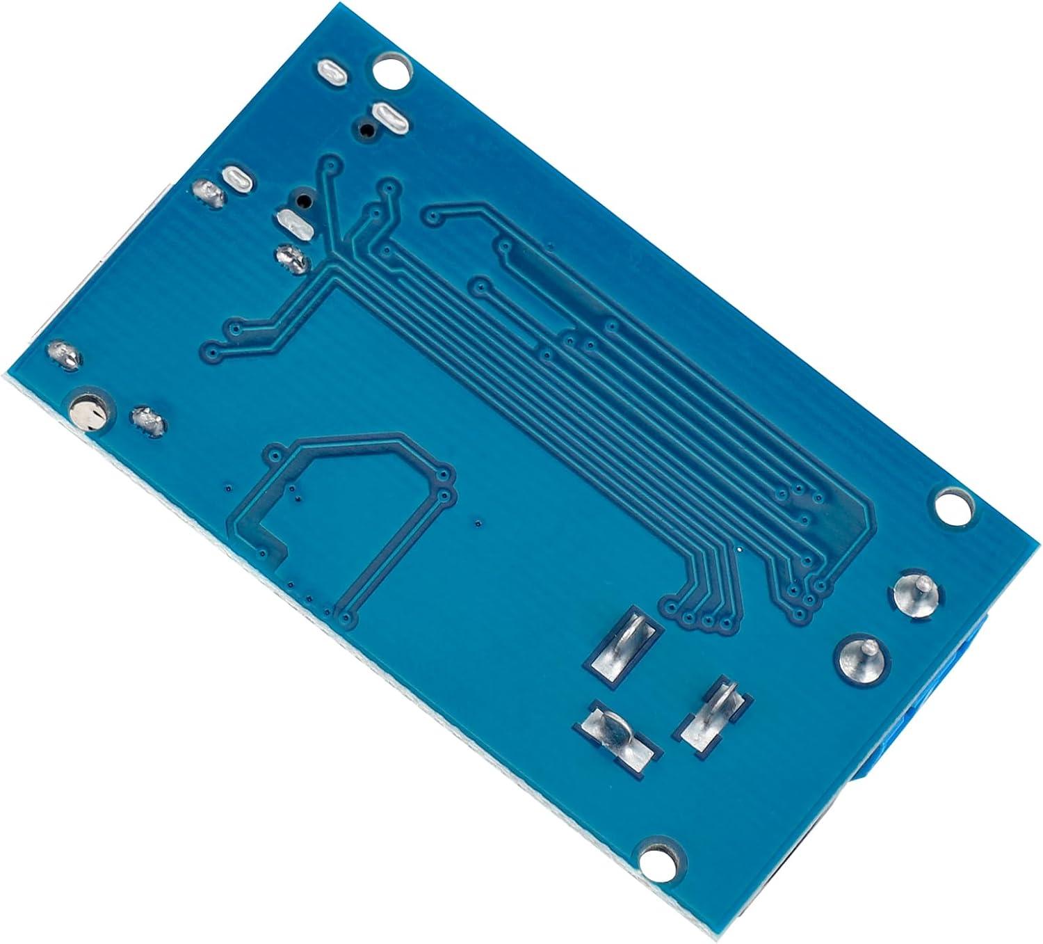 imageDROK DC Buck Converter 12V to 5V Step Down Converter Voltage Regulator 9V36V to 5V 356A Pack of 2 BlueBlue Pro1pcs