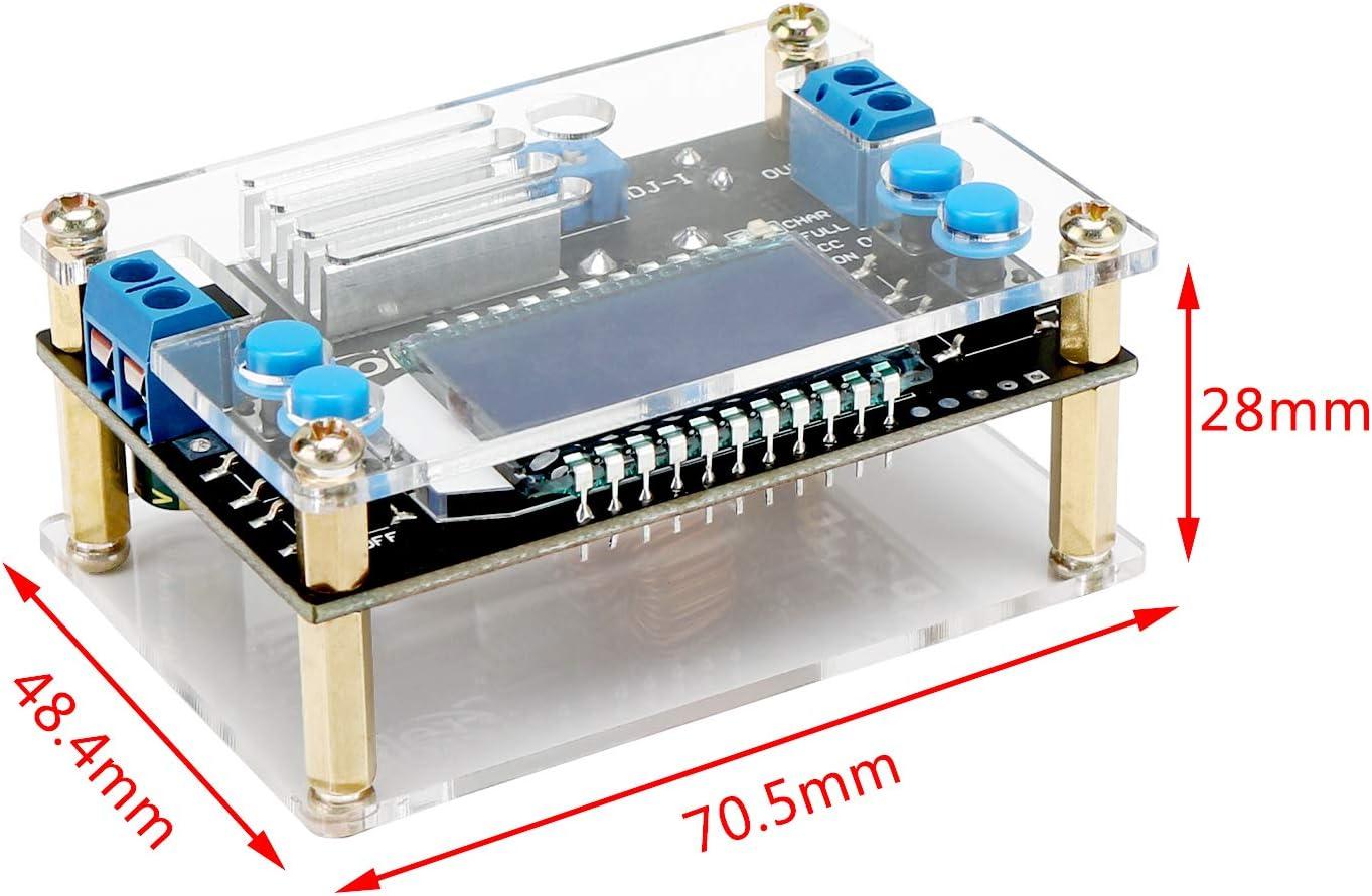 imageDROK DC Buck Converter 53V32V to 12V32V 12A Adjustable Power Supply 5v 9v 12v 24V 30V 32V Step Down Voltage Regulator with LCD Display Volt Transformer Reducer CC CV for RV Solar Panel Golf CartBuck 6536V to 12V32V 45A