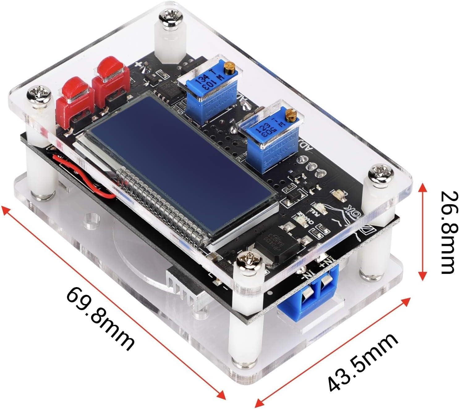 imageDROK DC Buck Converter Adjustable Voltage Regulator 12V 6V32V to 1532V 5A LCD Screen Step Down Converter with USB Port and Protective CaseBuck Boost 630V to 0530V  2pcs