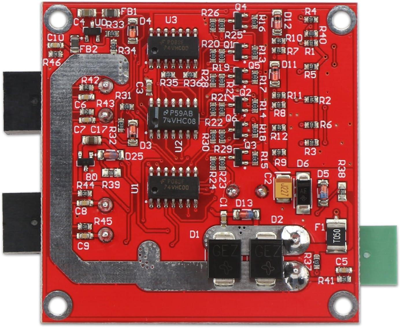 imageDROK DC Motor Driver L298 Dual H Bridge Motor Speed Controller DC 65V27V 7A PWM Motor Regulator Board 12V 24V Electric Motor Control Module Industrial 160W with Optocoupler Isolation160WPack of 2