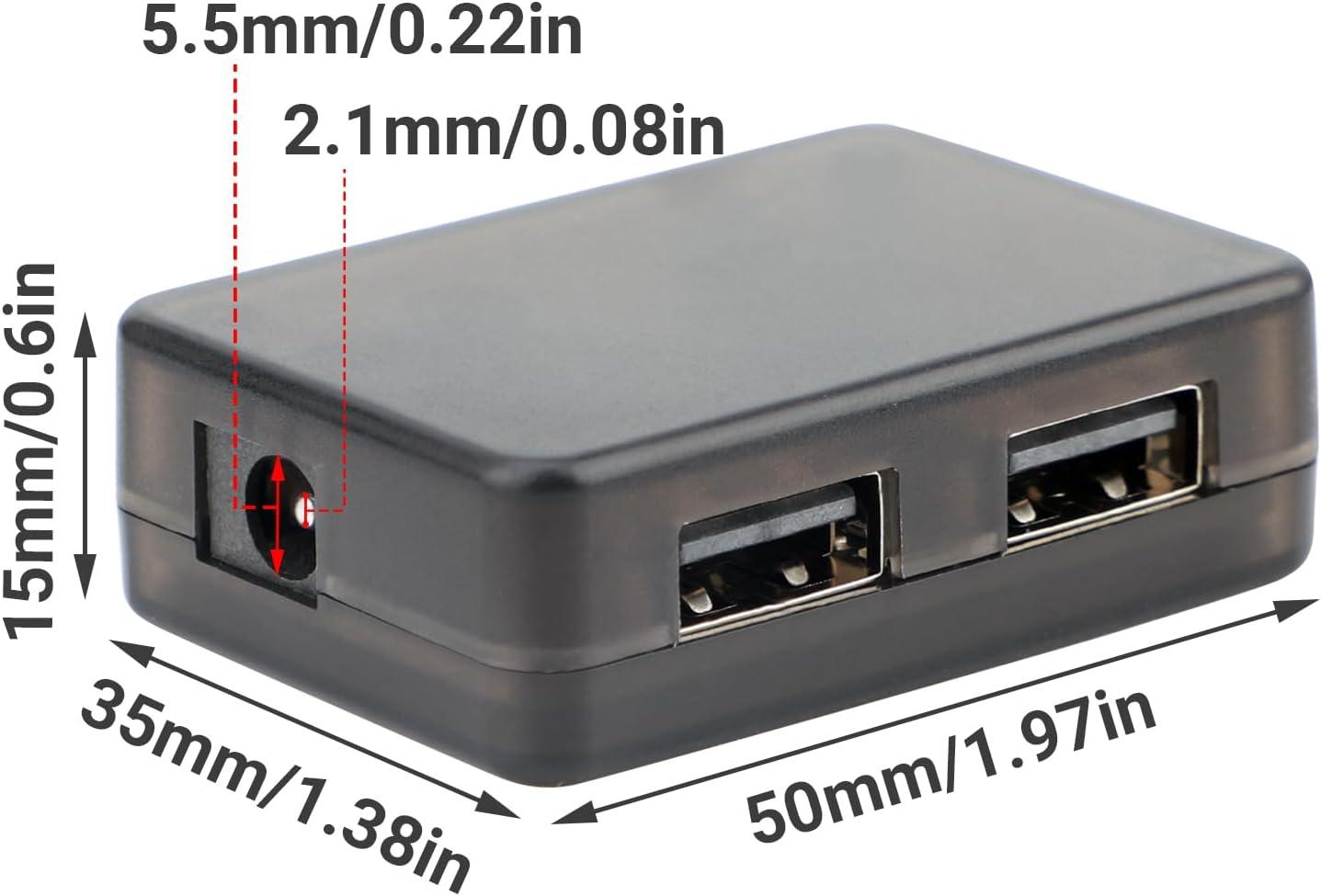 imageDROK DC to 5V USB Buck Converter Dual USB Port Fast Charger Board Auto Power Supply Adapter 1032V 12V 24V to 5V 9V Voltage Step Down Regulator Car Volt Transformer12V to 5V Buck 2pcs