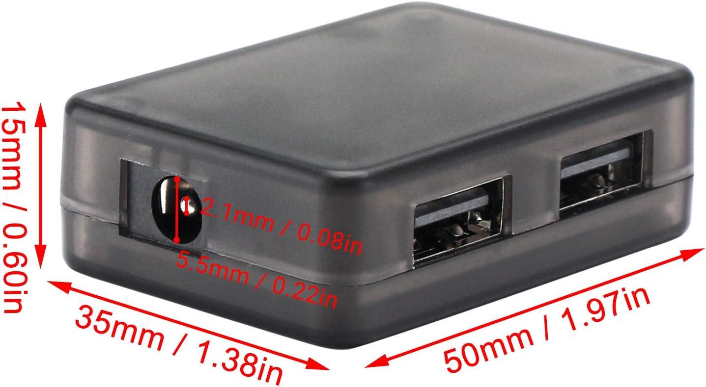imageDROK DC to 5V USB Buck Converter Dual USB Port Fast Charger Board Auto Power Supply Adapter 1032V 12V 24V to 5V 9V Voltage Step Down Regulator Car Volt Transformer12V to 5V Buck