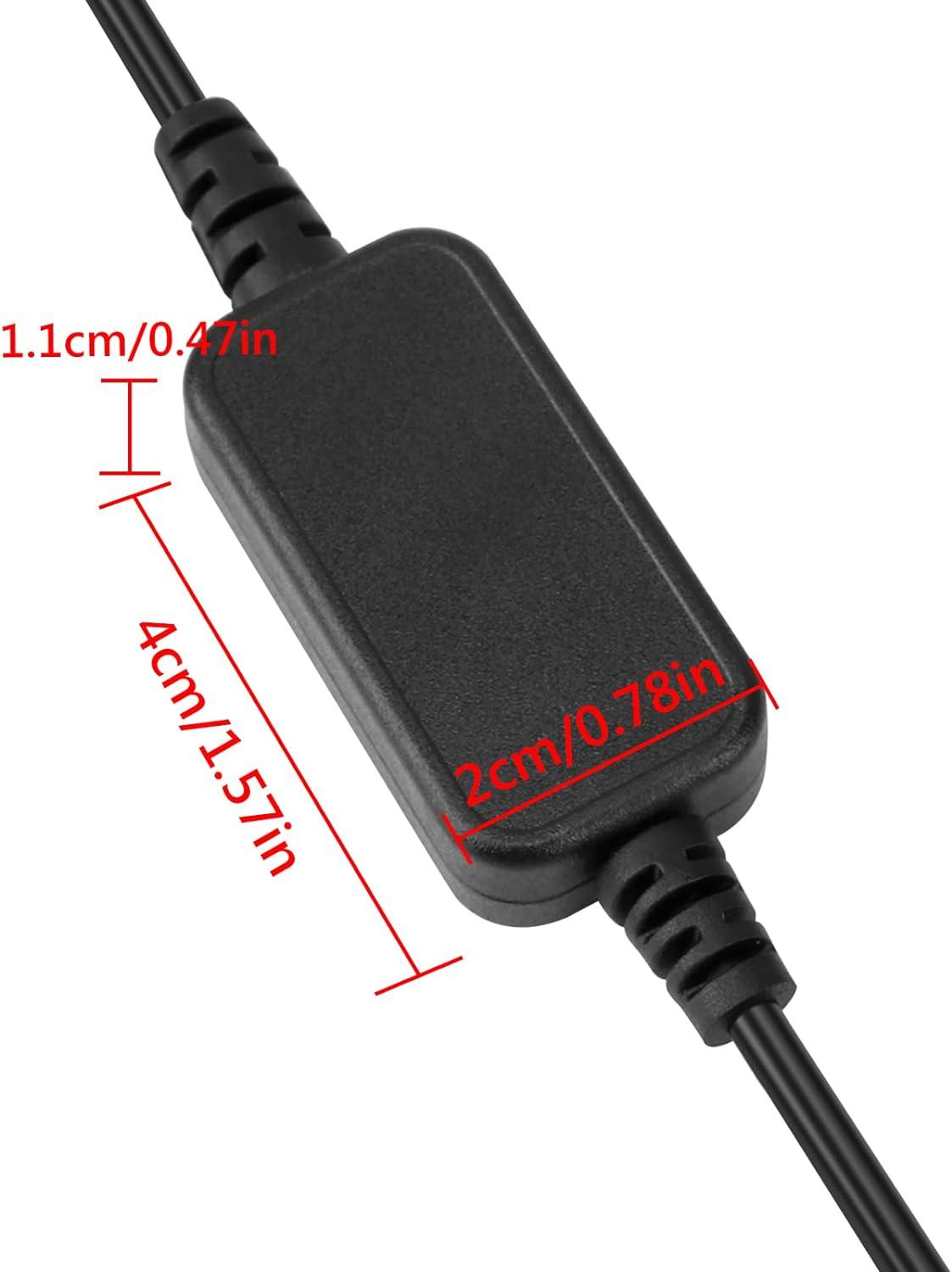 imageDROK USB to 9v 5v to 12v Step Up USB Cable DC 5V Boost to 9V 12V Voltage Converter 1A Stepup Volt Transformer Power Regulator Line with LED Display5V to 12VNo Display