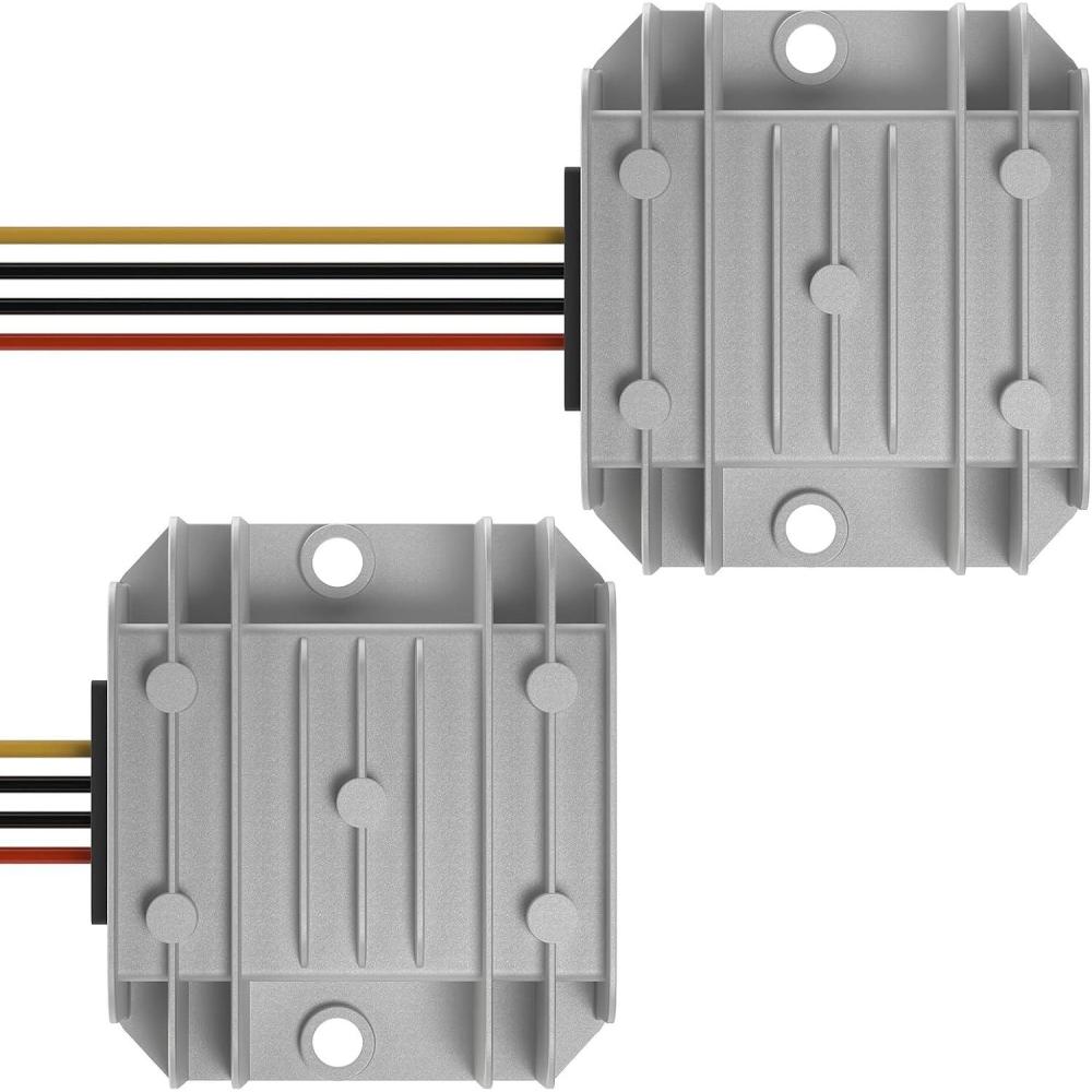 imageDROK Waterproof DC to DC Buck Converter  Step Down Converter 1190V to 5V 6A Voltage Regulator 12V 24V 36V 48V 60V 72V Power Supply1190V to 5V2 Pack