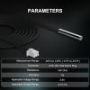 imageDROK 10K Temperature Sensor Probe 5pcs 1 Meter Waterproof Temp Sensor Probe Stainless Steel 3950 NTC Temp Sensor Probe Digital Temperature Transmitter Extension Cable1Meter328ft
