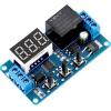 imageDROK 12V Timer Relay LED Display 4Mode OnOff Automotive Time Delay Relay Electric Delay Timer Switch 01s to 999min1pcs