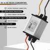 imageDROK 12v to 5v Volt Converter DC 835V to 5V 3A 15W Voltage Regulator Board Power Supply Module 9V 12V 24V Waterproof Car Volt Step Down Buck Converter