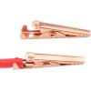 imageDROK 20pcs Insulated Alligator Clips Electrical Large  177 inch45mm 10A Pure Copper Alligator Clips for Multimeter127mm