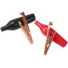 imageDROK 20pcs Insulated Alligator Clips Electrical Large  177 inch45mm 10A Pure Copper Alligator Clips for Multimeter17745mm