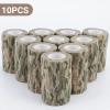imageDROK 410 Roll Camo Tape Wrap Camouflage SelfAdhesive Camo Stick Bandage for Outdoor Sports Climbing Camping 23in x 1476ft for Range Finder Camera Flashlight BicycleGrass