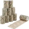 imageDROK 410 Roll Camo Tape Wrap Camouflage SelfAdhesive Camo Stick Bandage for Outdoor Sports Climbing Camping 23in x 1476ft for Range Finder Camera Flashlight BicycleGrass