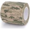 imageDROK 410 Roll Camo Tape Wrap Camouflage SelfAdhesive Camo Stick Bandage for Outdoor Sports Climbing Camping 23in x 1476ft for Range Finder Camera Flashlight BicycleGrass
