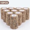 imageDROK 410 Roll Camo Tape Wrap Camouflage SelfAdhesive Camo Stick Bandage for Outdoor Sports Climbing Camping 23in x 1476ft for Range Finder Camera Flashlight BicycleDesert