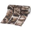 imageDROK 410 Roll Camo Tape Wrap Camouflage SelfAdhesive Camo Stick Bandage for Outdoor Sports Climbing Camping 23in x 1476ft for Range Finder Camera Flashlight BicycleBionic Wood