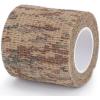 imageDROK 410 Roll Camo Tape Wrap Camouflage SelfAdhesive Camo Stick Bandage for Outdoor Sports Climbing Camping 23in x 1476ft for Range Finder Camera Flashlight BicycleDesert