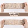 imageDROK 410 Roll Camo Tape Wrap Camouflage SelfAdhesive Camo Stick Bandage for Outdoor Sports Climbing Camping 23in x 1476ft for Range Finder Camera Flashlight BicycleDesert