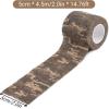 imageDROK 410 Roll Camo Tape Wrap Camouflage SelfAdhesive Camo Stick Bandage for Outdoor Sports Climbing Camping 23in x 1476ft for Range Finder Camera Flashlight BicycleACU Camo