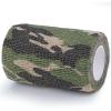 imageDROK 410 Roll Camo Tape Wrap Camouflage SelfAdhesive Camo Stick Bandage for Outdoor Sports Climbing Camping 23in x 1476ft for Range Finder Camera Flashlight BicycleForest