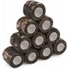 imageDROK 410 Roll Camo Tape Wrap Camouflage SelfAdhesive Camo Stick Bandage for Outdoor Sports Climbing Camping 23in x 1476ft for Range Finder Camera Flashlight BicycleBionic Wood
