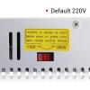 imageDROK 48V Power Supply AC 110V220V to DC 048V 10A 480W Buck Converter Adjustable Variable LED Adapter Regulated 5V 12V 24V 30V 36V 48V Volt Voltage Transformer 10A Amp Charger for Lab CCTVDual Display Fix Current