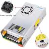 imageDROK 48V Power Supply AC 110V220V to DC 048V 10A 480W Buck Converter Adjustable Variable LED Adapter Regulated 5V 12V 24V 30V 36V 48V Volt Voltage Transformer 10A Amp Charger for Lab CCTVDual Display Current Adjustable