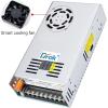imageDROK 48V Power Supply AC 110V220V to DC 048V 10A 480W Buck Converter Adjustable Variable LED Adapter Regulated 5V 12V 24V 30V 36V 48V Volt Voltage Transformer 10A Amp Charger for Lab CCTVDual Display Fix Current