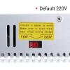 imageDROK 48V Power Supply AC 110V220V to DC 048V 10A 480W Buck Converter Adjustable Variable LED Adapter Regulated 5V 12V 24V 30V 36V 48V Volt Voltage Transformer 10A Amp Charger for Lab CCTVSingle Display Fix Current