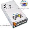 imageDROK 48V Power Supply AC 110V220V to DC 048V 10A 480W Buck Converter Adjustable Variable LED Adapter Regulated 5V 12V 24V 30V 36V 48V Volt Voltage Transformer 10A Amp Charger for Lab CCTVDual Display Fix Current