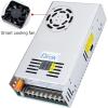 imageDROK 48V Power Supply AC 110V220V to DC 048V 10A 480W Buck Converter Adjustable Variable LED Adapter Regulated 5V 12V 24V 30V 36V 48V Volt Voltage Transformer 10A Amp Charger for Lab CCTVDual Display Fix Current
