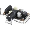 imageDROK 5W5W Mini Audio Amplifier Board PAM8406 DC 5V Digital Stereo Power Amp 20 Dual Channel Class D Amplify Module for Speaker Sound System DIY5W5W2pcs