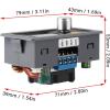 imageDROK Adjustable Voltage Regulator DC Buck Boost Converter 60V36V 9v 12v to DC 0636V 24v 5A Power Supply Panel Constant Current Volt Step Up Down ModuleBuck Boost 636V to 036V 80W