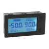 imageDROK Battery Monitor Amp Volt Power Watt Meter DC 0300V 200A STN LCD Display Panel Meter Current Voltage Energy Capacity Ammeter Voltmeter Multimeter Gauge with Hall Sensor 25m Shielde19705m Cable