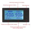 imageDROK Battery Monitor Amp Volt Power Watt Meter DC 0300V 200A STN LCD Display Panel Meter Current Voltage Energy Capacity Ammeter Voltmeter Multimeter Gauge with Hall Sensor 25m Shielde98425m Cable