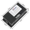 imageDROK Battery Monitor Amp Volt Power Watt Meter DC 0300V 200A STN LCD Display Panel Meter Current Voltage Energy Capacity Ammeter Voltmeter Multimeter Gauge with Hall Sensor 25m Shielde19705m Cable