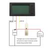 imageDROK Battery Monitor Amp Volt Power Watt Meter DC 0300V 200A STN LCD Display Panel Meter Current Voltage Energy Capacity Ammeter Voltmeter Multimeter Gauge with Hall Sensor 25m Shielde98425m Cable