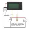 imageDROK Battery Monitor Amp Volt Power Watt Meter DC 0300V 200A STN LCD Display Panel Meter Current Voltage Energy Capacity Ammeter Voltmeter Multimeter Gauge with Hall Sensor 25m Shielde19705m Cable