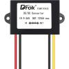 imageDROK Boost Buck Converter 9V36V to 12V 3A 36W Plastic Shell Waterproof Auto Step Up Down Voltage Regulator 12V Volt Transformer for Car Audio Solar Power System LCD Television LED Display ScreenPlastic Shell