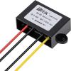 imageDROK Boost Buck Converter 9V36V to 12V 3A 36W Plastic Shell Waterproof Auto Step Up Down Voltage Regulator 12V Volt Transformer for Car Audio Solar Power System LCD Television LED Display ScreenPlastic Shell