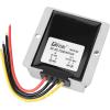 imageDROK Boost Buck Converter 9V36V to 12V 3A 36W Plastic Shell Waterproof Auto Step Up Down Voltage Regulator 12V Volt Transformer for Car Audio Solar Power System LCD Television LED Display ScreenAluminium Shell