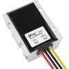 imageDROK Boost Buck Converter 9V36V to 12V 3A 36W Plastic Shell Waterproof Auto Step Up Down Voltage Regulator 12V Volt Transformer for Car Audio Solar Power System LCD Television LED Display ScreenAluminium Shell