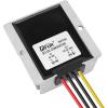 imageDROK Boost Buck Converter 9V36V to 12V 3A 36W Plastic Shell Waterproof Auto Step Up Down Voltage Regulator 12V Volt Transformer for Car Audio Solar Power System LCD Television LED Display ScreenAluminium Shell