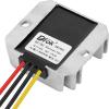 imageDROK Boost Buck Converter 9V36V to 12V 3A 36W Plastic Shell Waterproof Auto Step Up Down Voltage Regulator 12V Volt Transformer for Car Audio Solar Power System LCD Television LED Display ScreenAluminium Shell