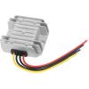 imageDROK Boost Buck Converter 9V36V to 12V 3A 36W Plastic Shell Waterproof Auto Step Up Down Voltage Regulator 12V Volt Transformer for Car Audio Solar Power System LCD Television LED Display ScreenAluminium Shell
