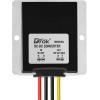 imageDROK Boost Buck Converter 9V36V to 12V 3A 36W Plastic Shell Waterproof Auto Step Up Down Voltage Regulator 12V Volt Transformer for Car Audio Solar Power System LCD Television LED Display ScreenAluminium Shell