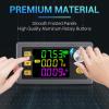 imageDROK Buck Boost Converter DC 636V to 0636V Adjustable Voltage Regulator 5A 80W Step Up Step Down Converter LCD Display Power Supply for Solar Panel RV120W