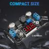 imageDROK Buck Converter 24v to 5v DC 432V to 12530V 3A Adjustable Step Down Module LM2596 Voltage Regulator Board 12V to 5 V LED Power Supply Transformer