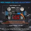 imageDROK Buck Converter 24v to 5v DC 432V to 12530V 3A Adjustable Step Down Module LM2596 Voltage Regulator Board 12V to 5 V LED Power Supply Transformer