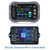 imageDROK ChargeDischarge Multi Meter 0120V 100A DC Voltmeter Coulometer Mobile Phone APP Control LCD Battery Monitor Volt Amp Temp Power Capacity Timing Monitor for RV Boat EBike